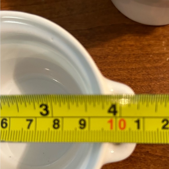 6 (8 2 free) Kennex stoneware covered dishes. (Cocottes) baking/serving 4oz - Picture 11 of 13